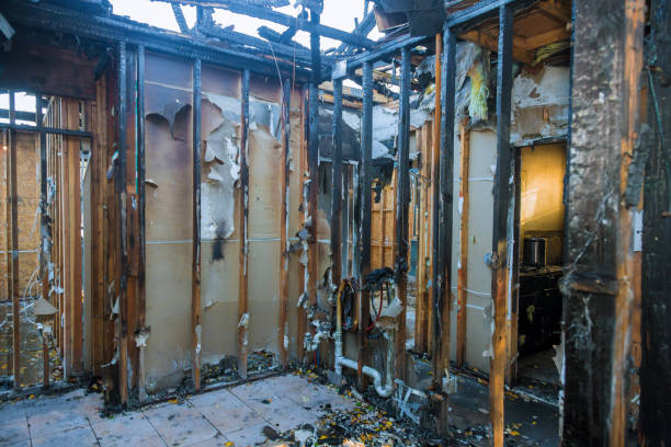 Professional Fire Damage Repair technician working in Waynesville, MO